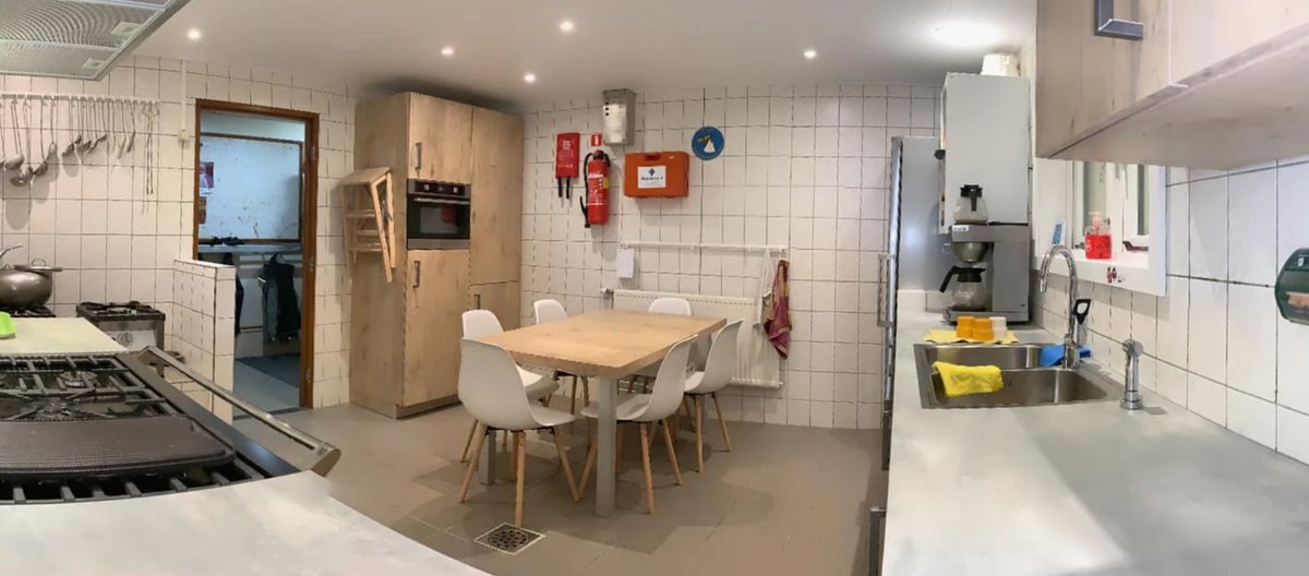 De keuken van De Vierdeuk